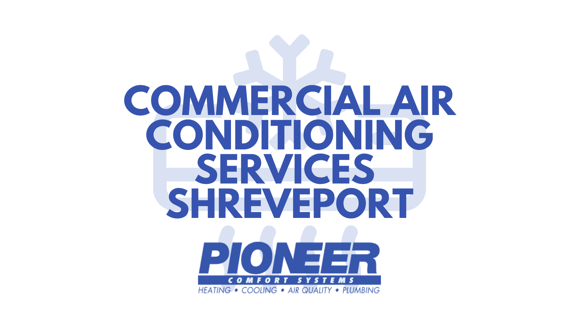 Commercial Air Conditioning Services Shreveport Commercial AC